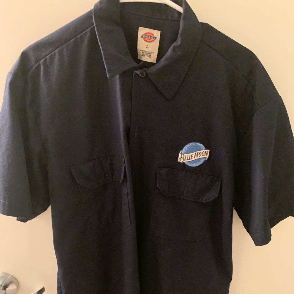 Men’s Blue Moon Button Up